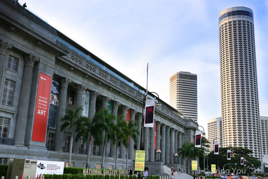 新加坡地鐵政府大廈站景點