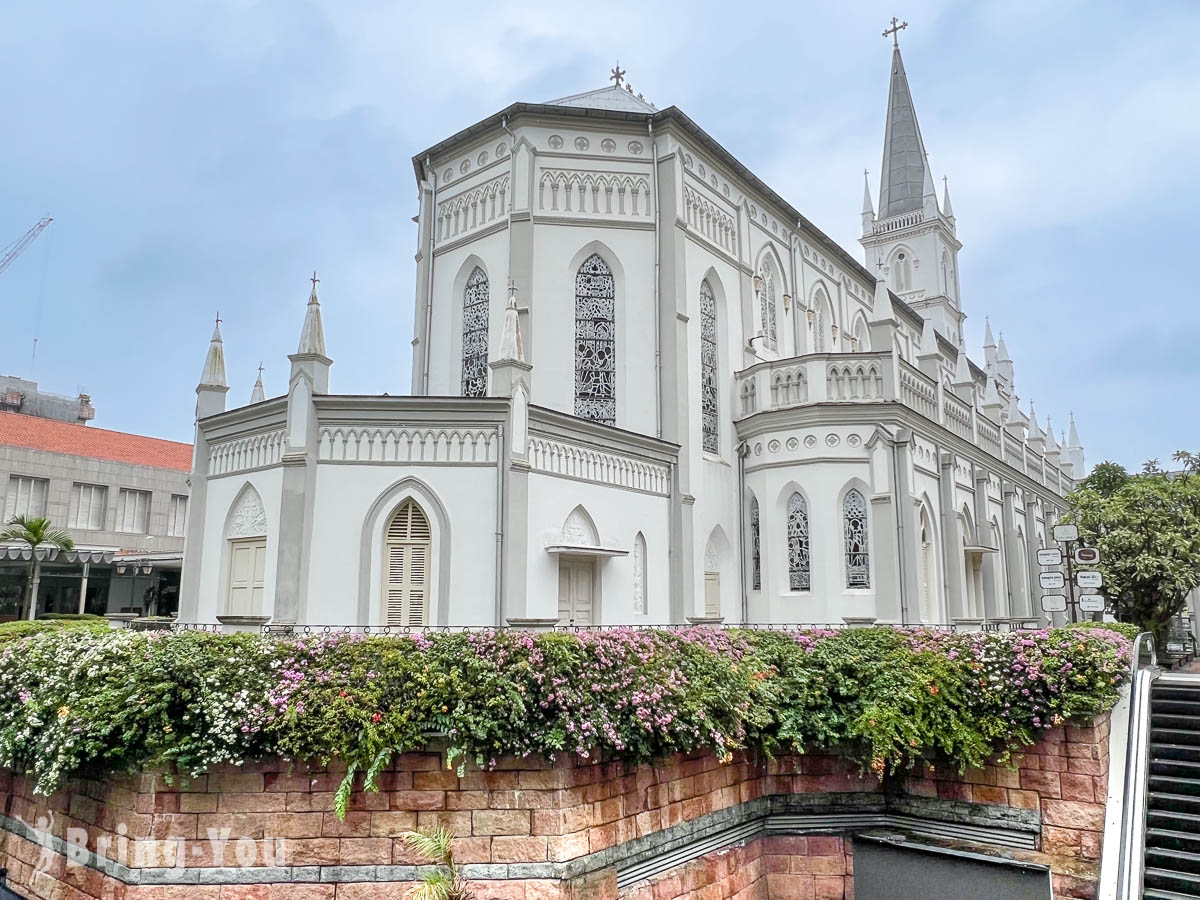 【新加坡網美景點】讚美廣場（Chijmes）：夜生活好去處的歐洲風情酒吧！地鐵政府大廈站