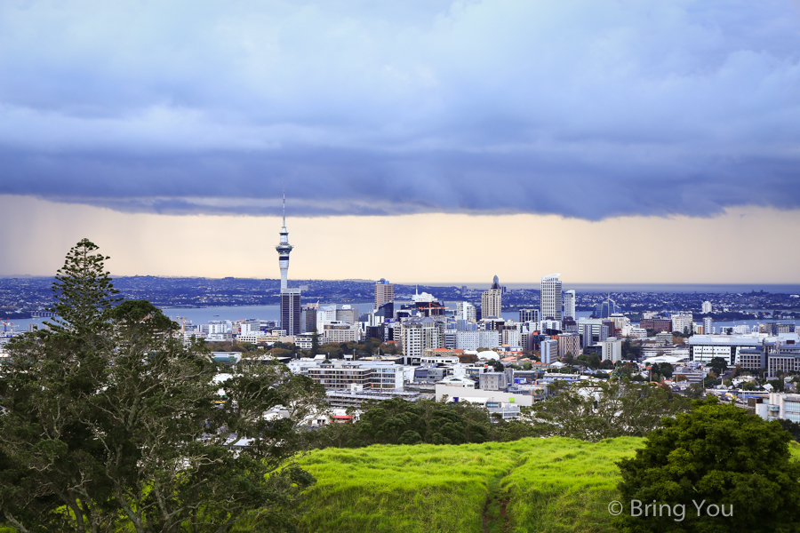 【新西兰奥克兰市区一日游】Auckland必去旅游景点推荐，伊甸山攀登火山好有趣