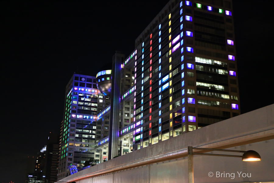 【東京台場景點】富士電視台：日劇迷 & 海賊王必逛商店 & 夜晚點燈活動