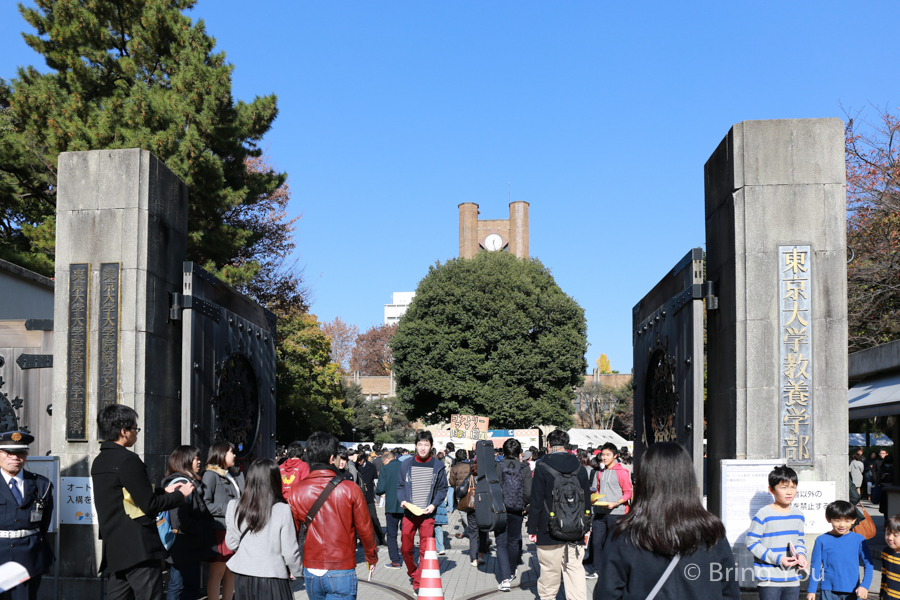 【參觀日本學園祭】東京大學駒場祭超多男扮女裝&銀杏很美&食堂好好吃