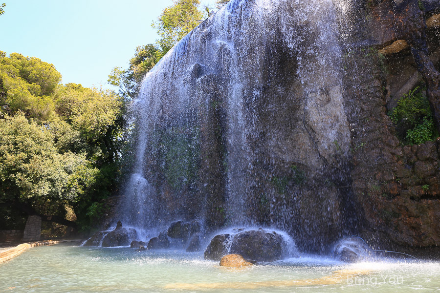 【法国尼斯景点】眺望天使湾绝美蔚蓝海景就在旧城区制高点「城堡花园(Parc du Château)」