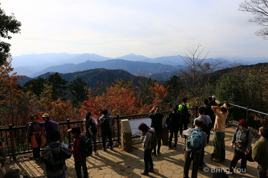 高尾山富士山