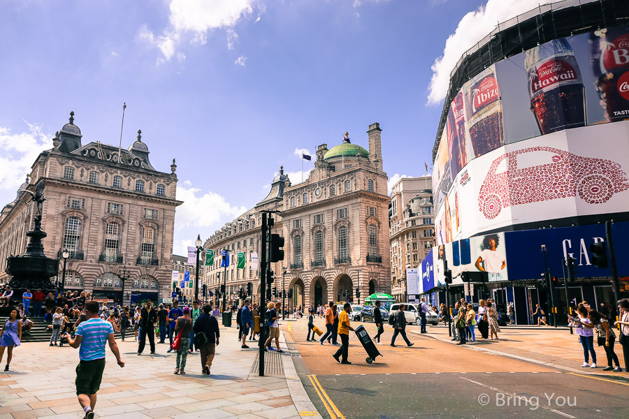 Piccadilly-Circus 英国哈利波特景点