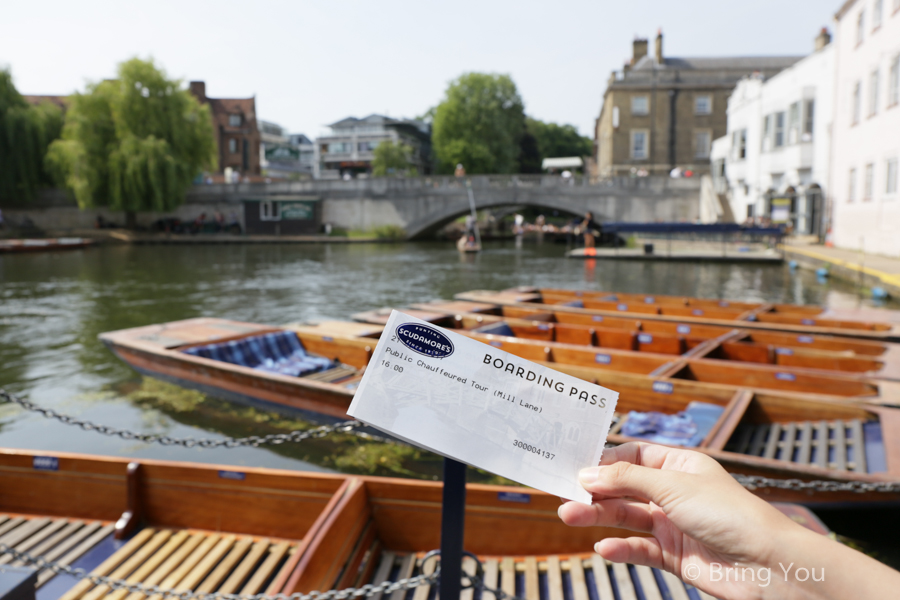 劍橋康河撐篙Punting in Cambridge