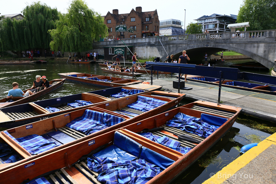 劍橋康河撐篙Punting in Cambridge