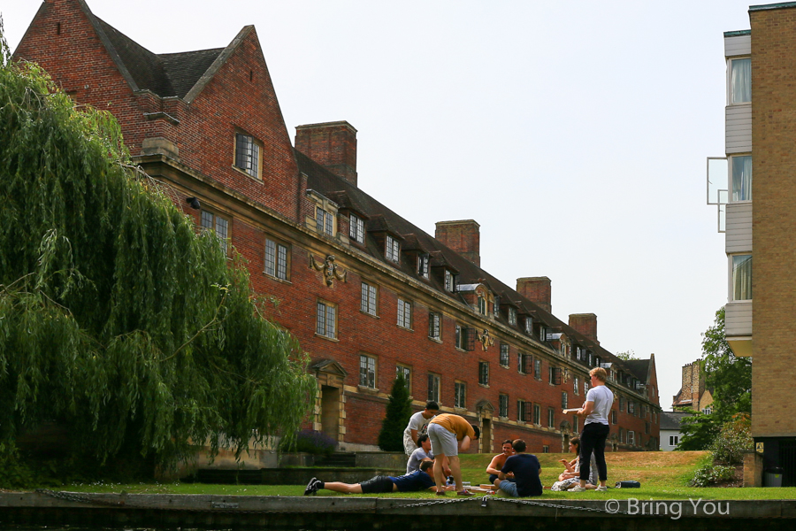 剑桥康河撑篙Punting in Cambridge