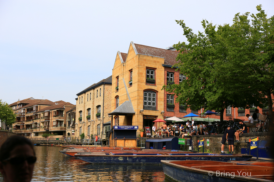 劍橋康河撐篙Punting in Cambridge