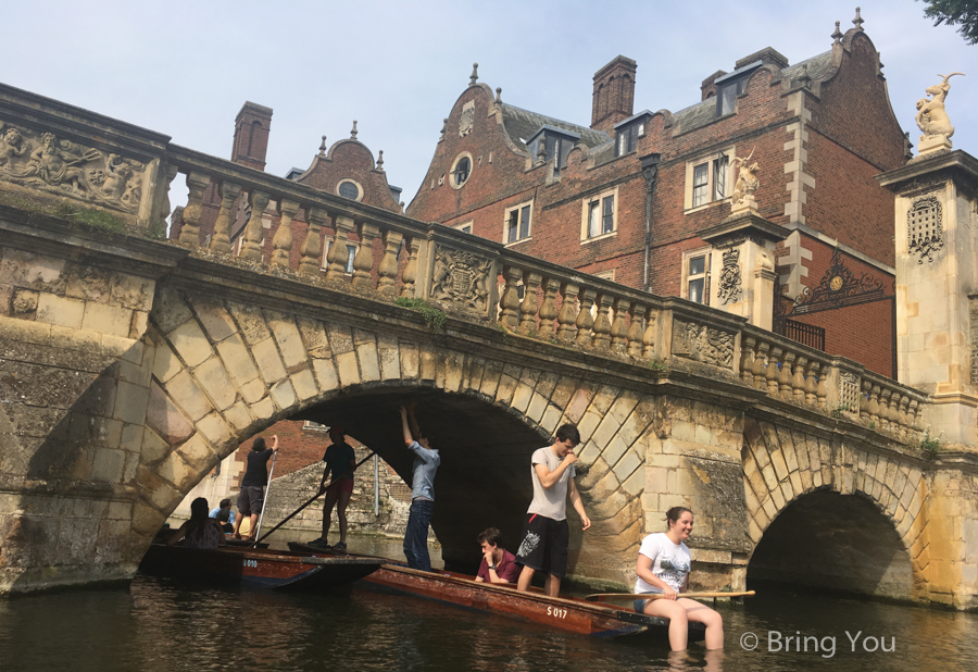 劍橋康河撐篙Punting in Cambridge