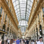 【米兰必去】艾曼纽二世回廊：米兰时尚购物景点必买名牌、Luini炸三明治