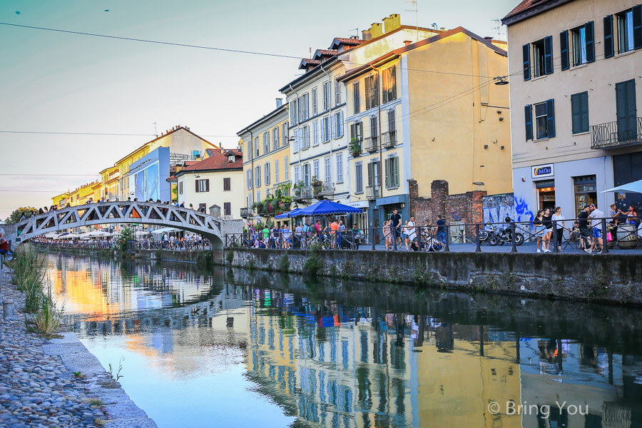 米兰运河区(Naviglio)
