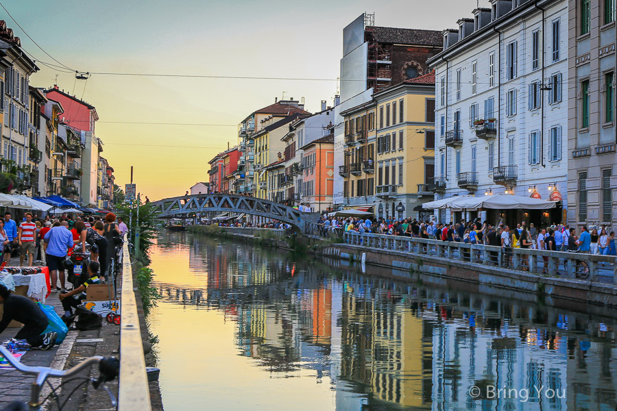 米兰运河区(Naviglio)