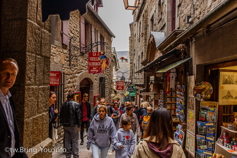 Mont Saint Michel Grande Rue