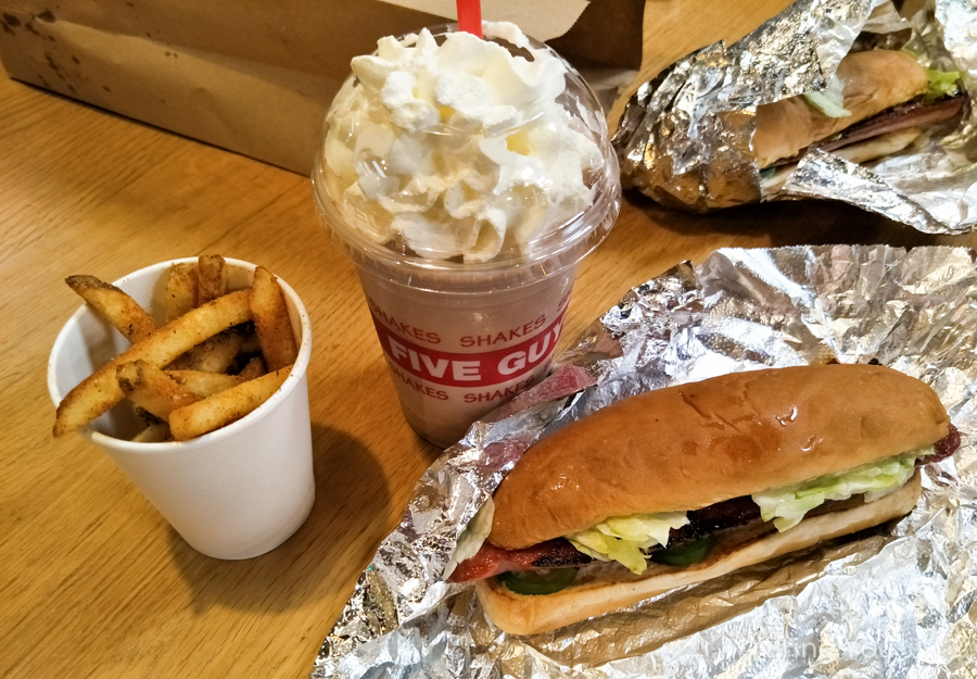 倫敦連鎖咖啡館推薦five guys