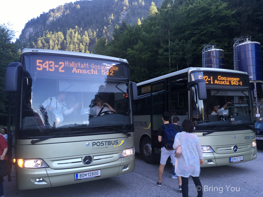 【奥地利交通】萨尔斯堡(Salzburg)到哈修塔特(Hallstatt)巴士&火车转船攻略