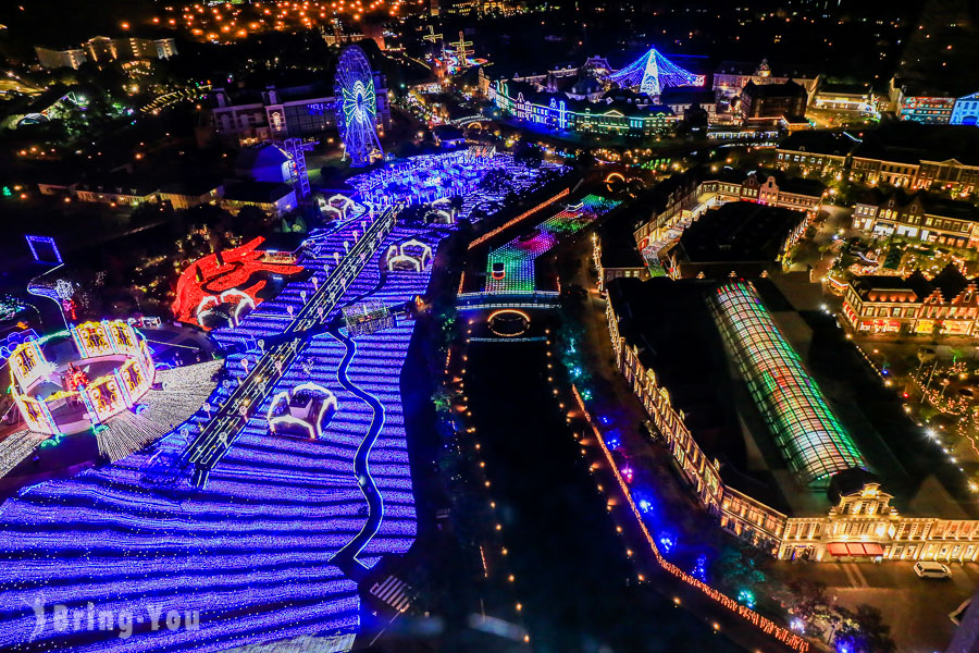 九州豪斯登堡夜景