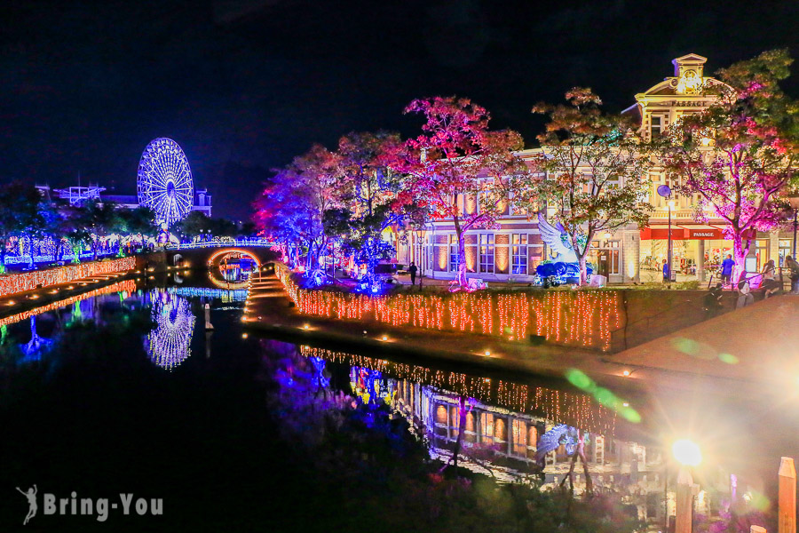 九州豪斯登堡夜景