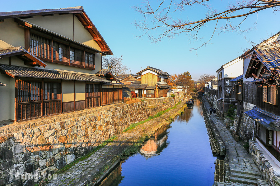 【滋賀縣景點】寧靜水鄉「近江八幡一日遊」八幡堀交通、冬天景色、必吃近江牛美食