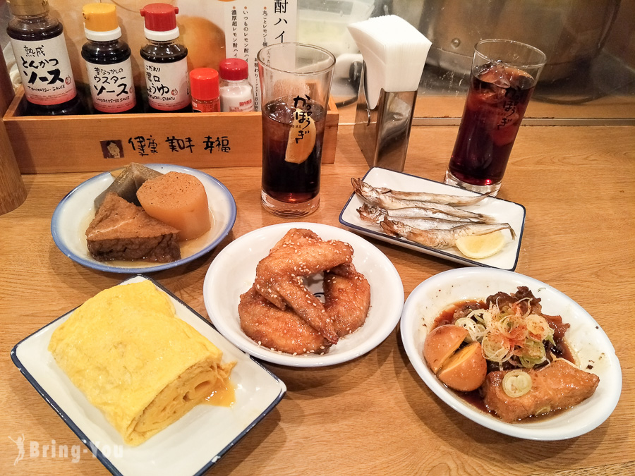 大阪淀屋橋美食推薦 好吃連鎖平價居酒屋 手作り居酒屋かっぽうぎ Bringyou