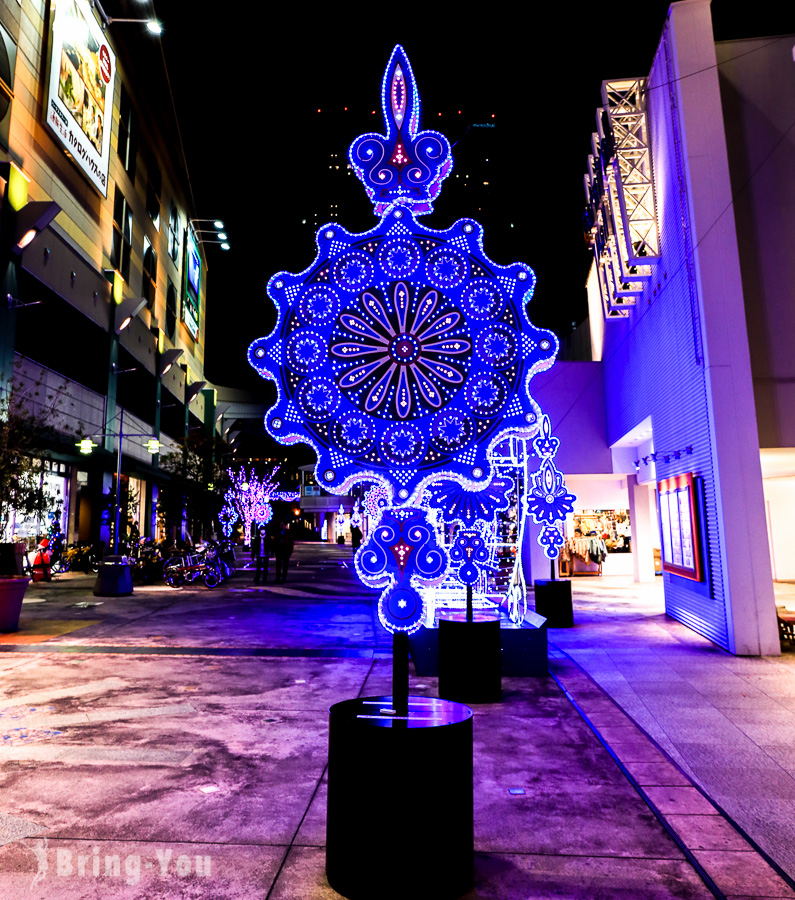日本大阪圣诞点灯