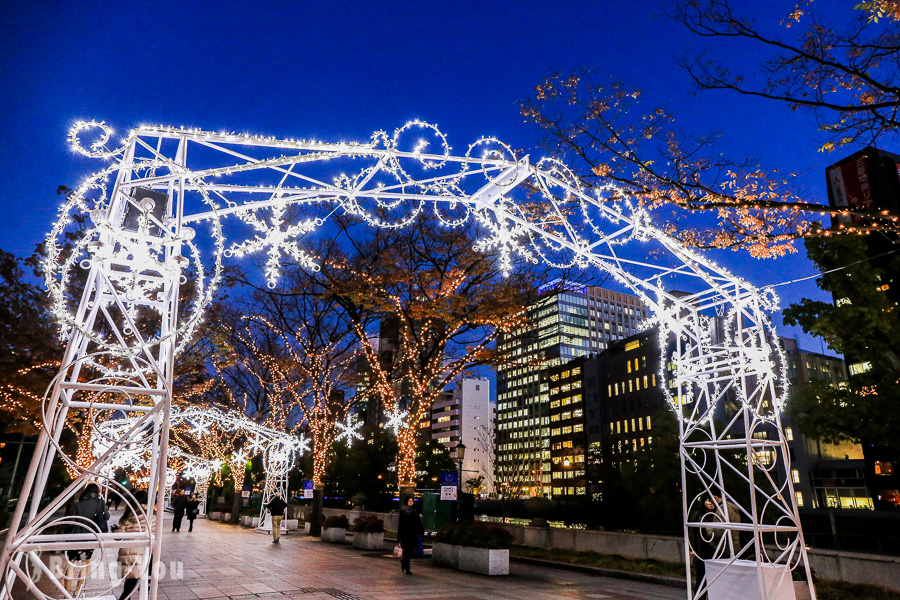 日本大阪聖誕點燈