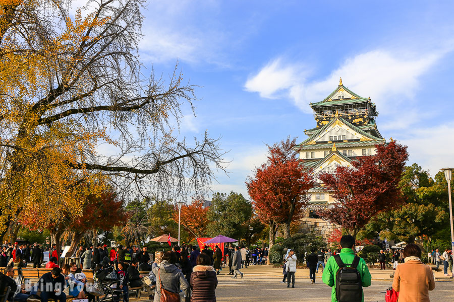 大阪城天守阁-大阪城公园