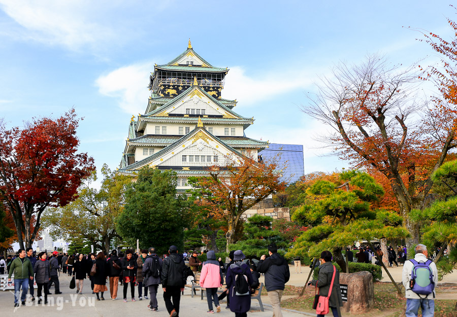 大阪城天守閣-大阪城公園