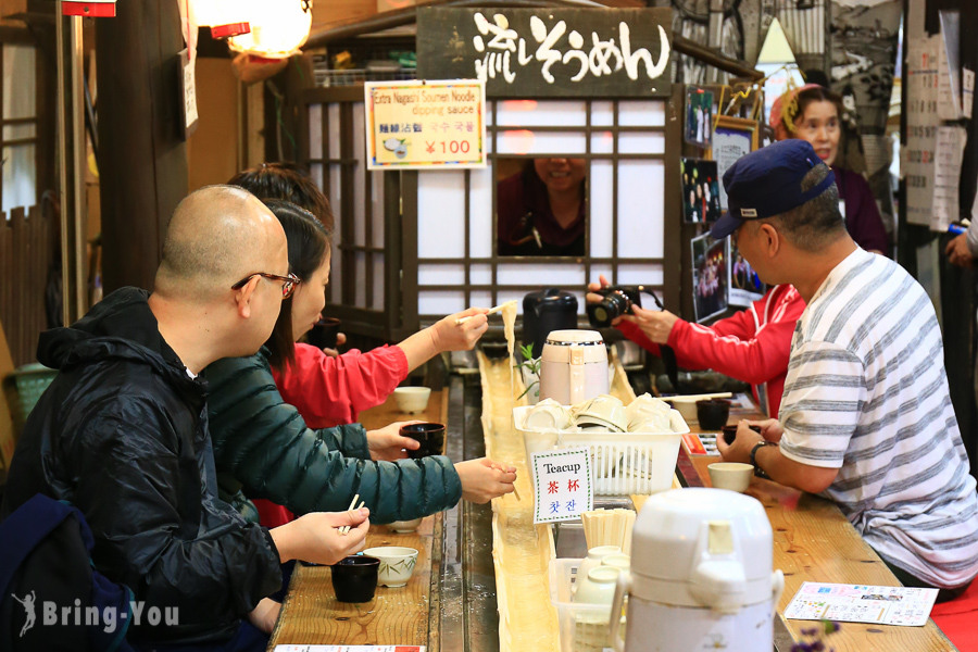 【九州宫崎｜高千穗美食】「千穗の家」元祖流水面＆高千穗牛定食