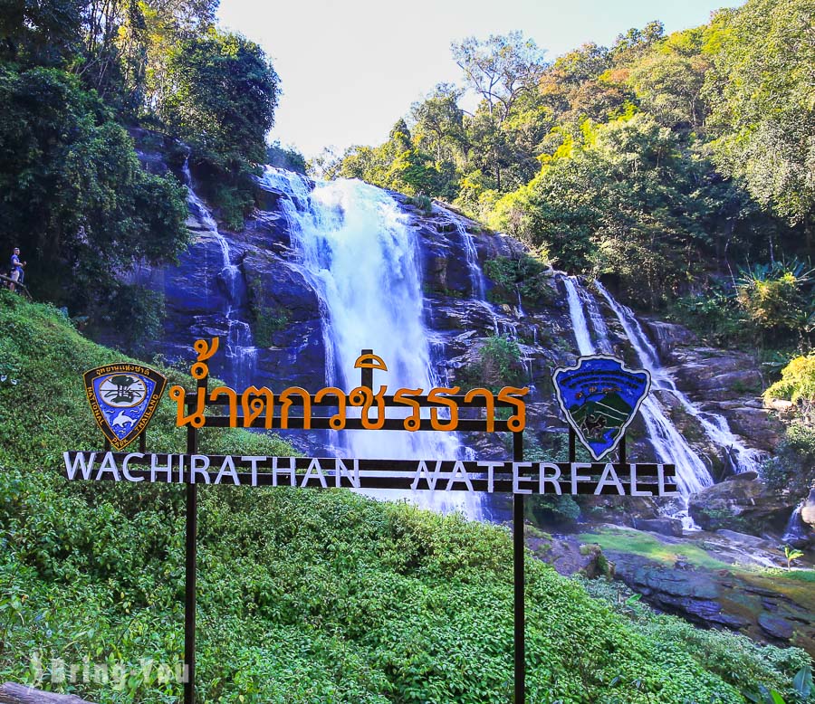 茵他侬国家公园Wachirathan Waterfall