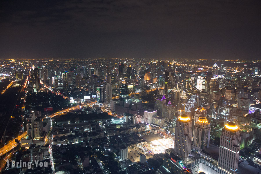 Baiyoke Sky Hotel 高空觀景台夜景