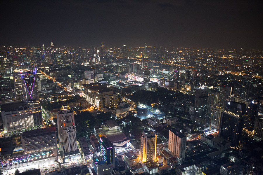 Baiyoke Sky Hotel 高空觀景台夜景