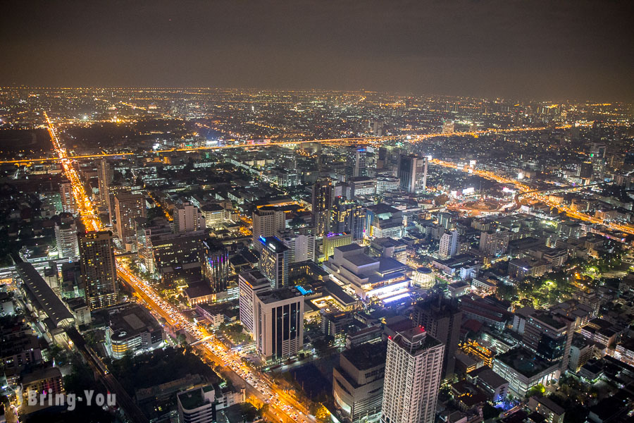 Baiyoke Sky Hotel 高空观景台夜景