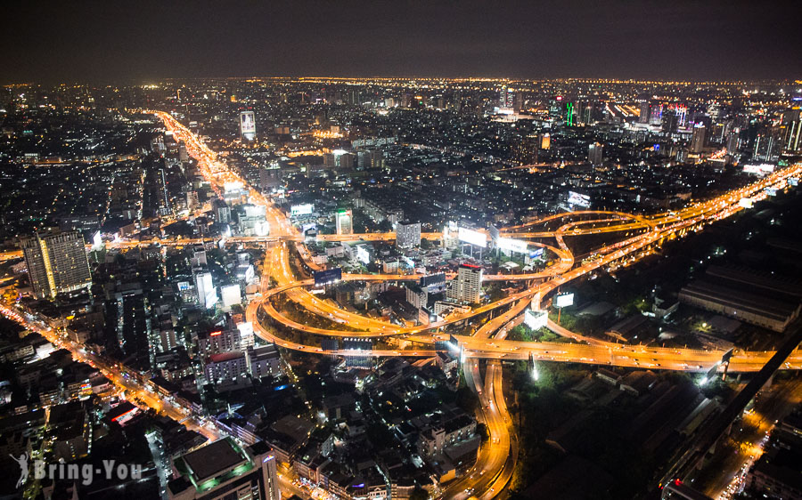 Baiyoke Sky Hotel 高空观景台夜景