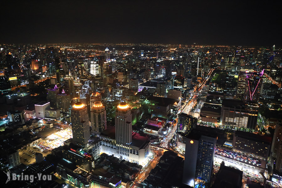 Baiyoke Sky Hotel 高空观景台夜景