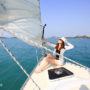 【苏梅岛｜泰国度假天堂另类玩法】搭乘私人帆船来趟浪漫夕阳航海之旅