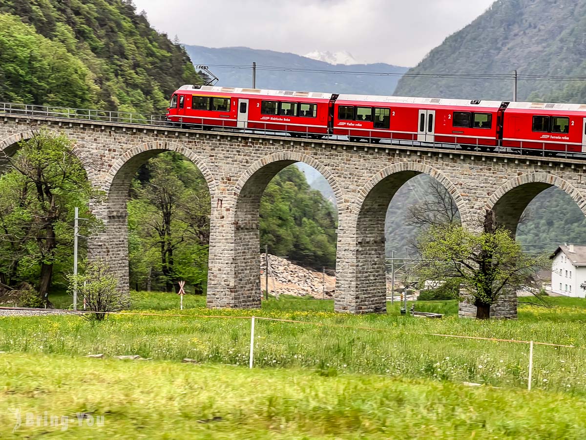 【伯連納列車】景觀列車 vs 普通車：訂位、必拍布魯西奧螺旋鐵路橋全攻略