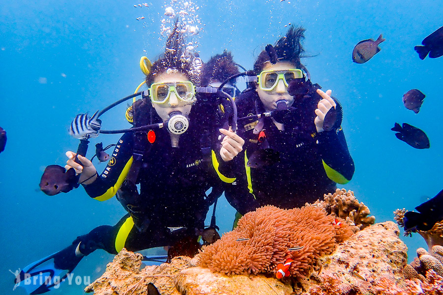 Barocay diving 长滩岛潜水