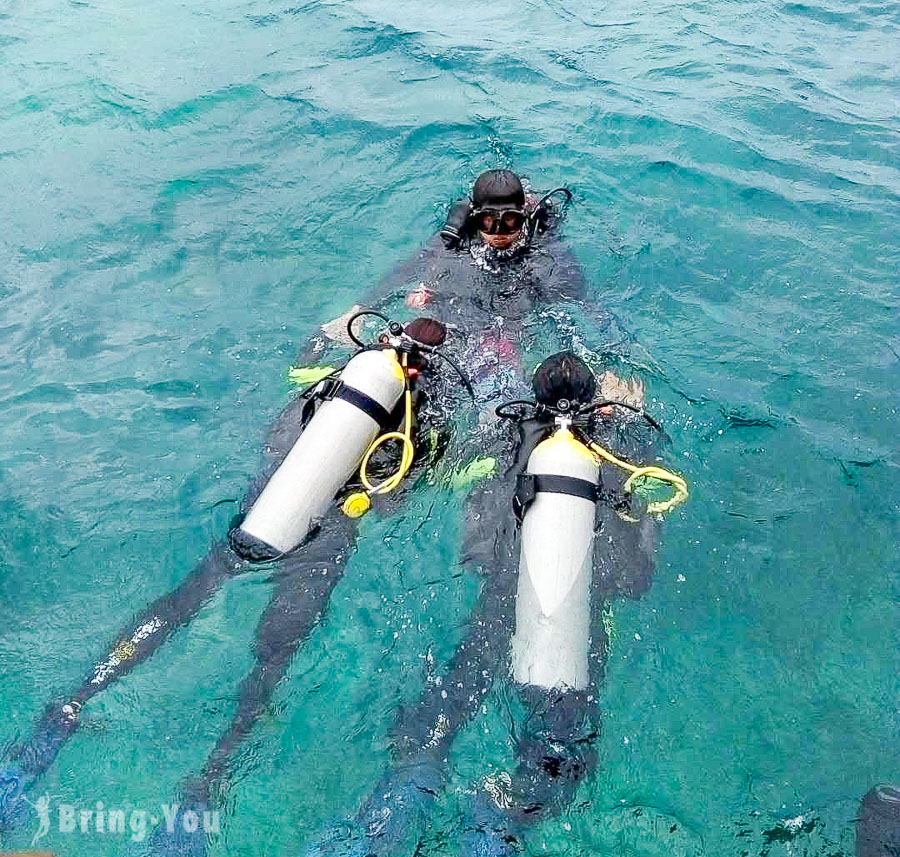 Barocay diving 长滩岛潜水