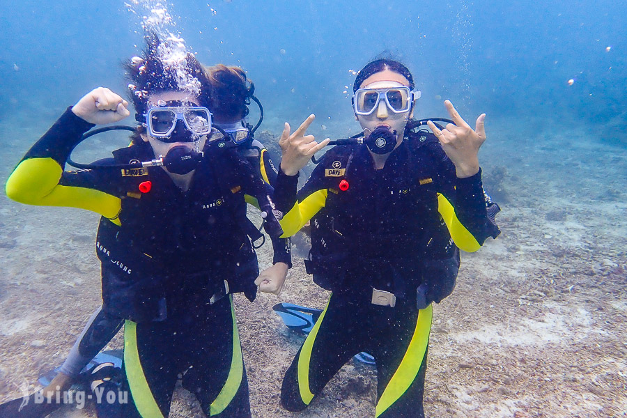 Barocay diving 长滩岛潜水