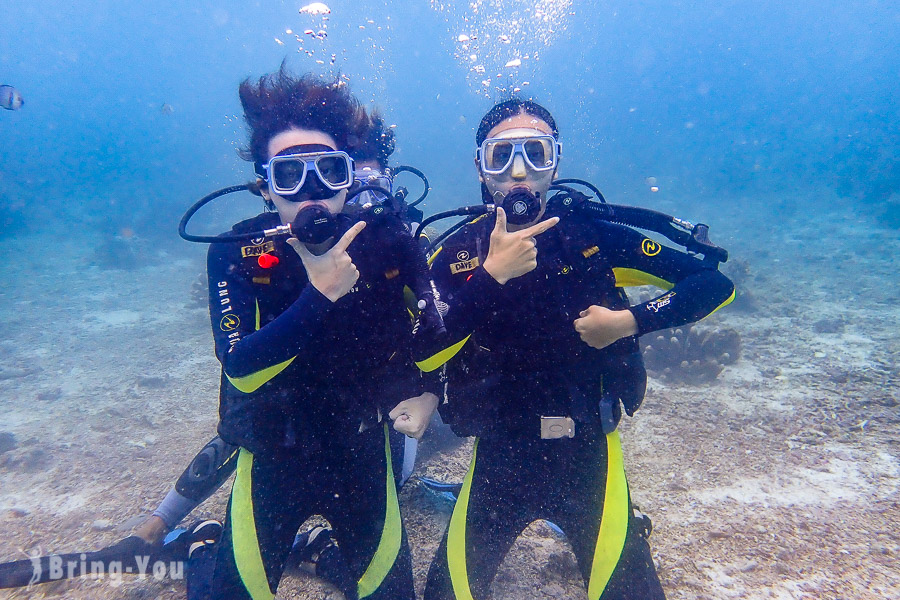 Barocay diving 长滩岛潜水