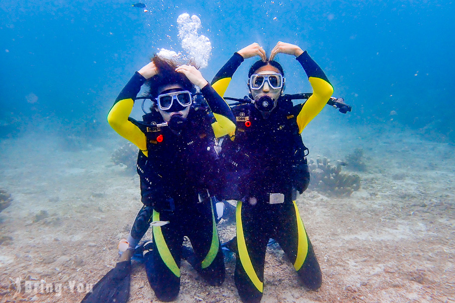 Barocay diving 长滩岛潜水