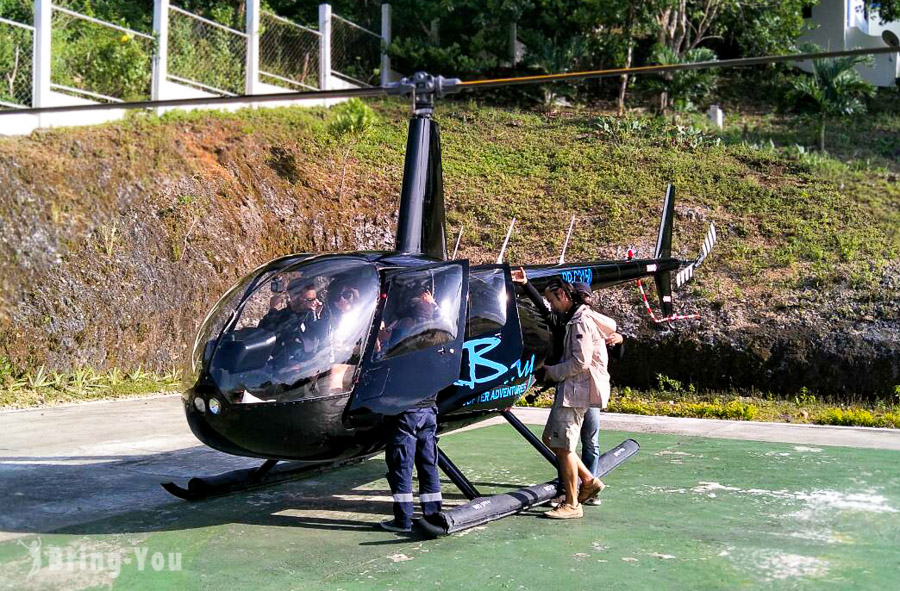 长滩岛直升机