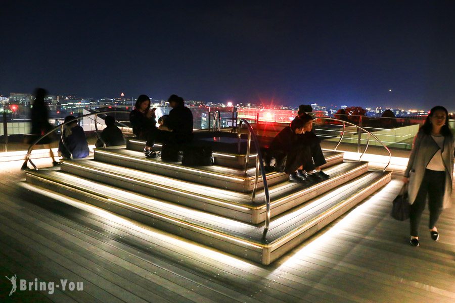 博多車站頂樓空中花園