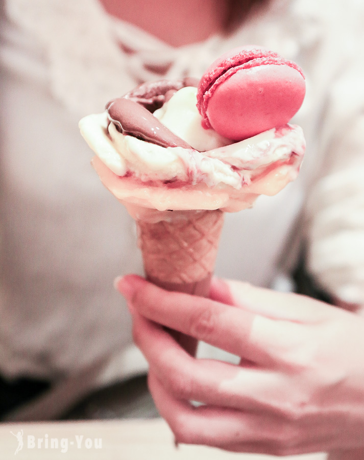 巴黎Amorino 小天使玫瑰花瓣义式冰淇淋