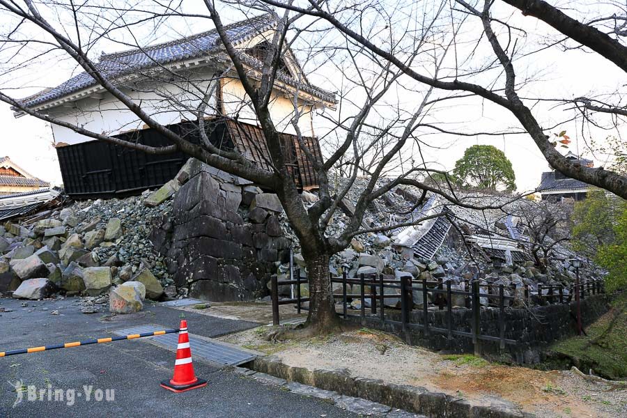 重建中的熊本城