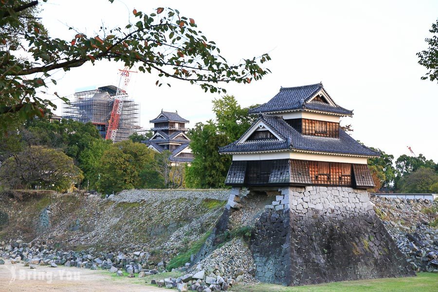 重建中的熊本城