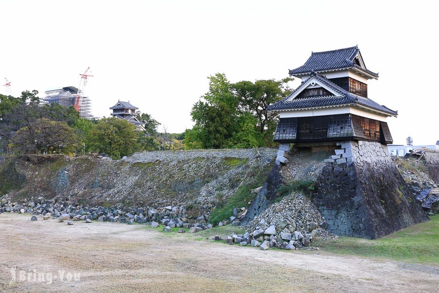 重建中的熊本城