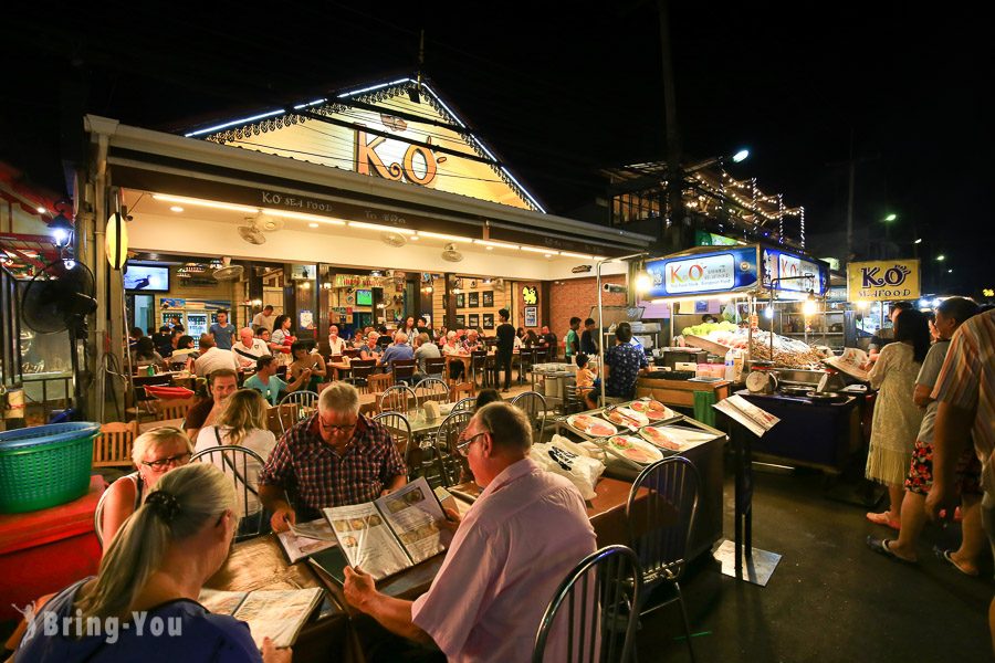 华欣夜市海鲜一条街