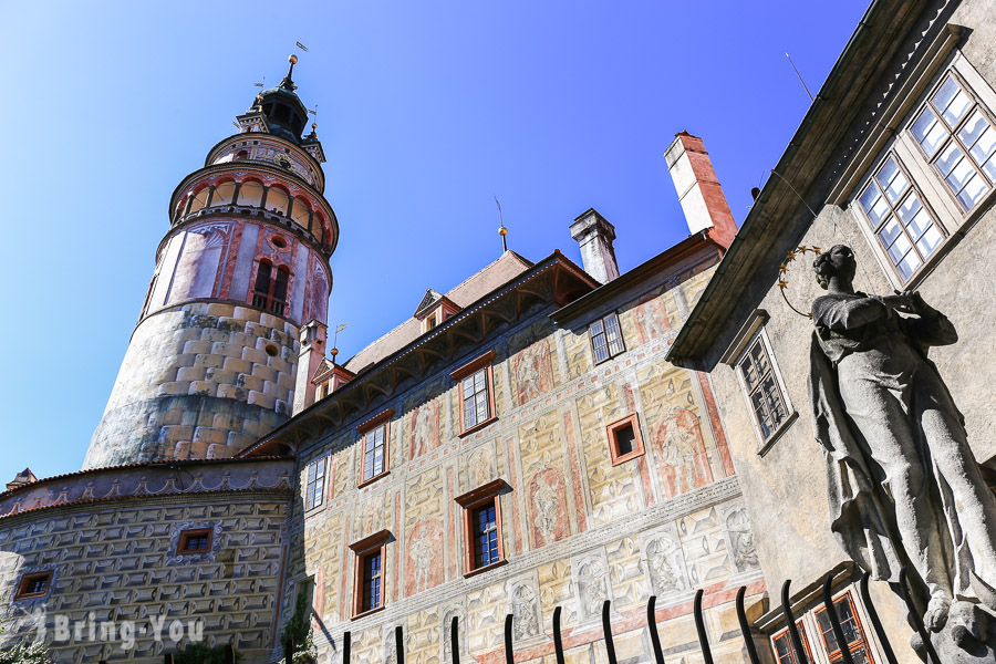 【捷克】CK小镇地标，登「彩绘塔」俯瞰库伦洛夫Český Krumlov