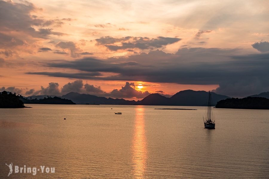 蘭卡威遊艇海上夕陽之旅